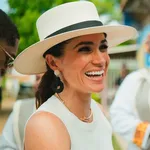 Nieuwe documentaire Harry en Meghan – Foto van Meghan Markle in Colombia, augustus 2024.