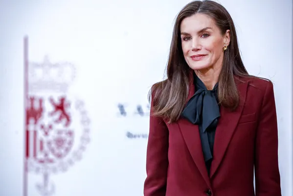 Letizia ontvangt Spaanse atleten