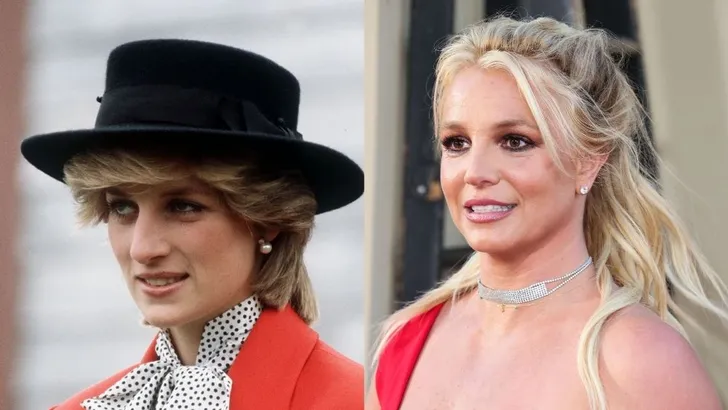 Prinses Diana en Britney Spears