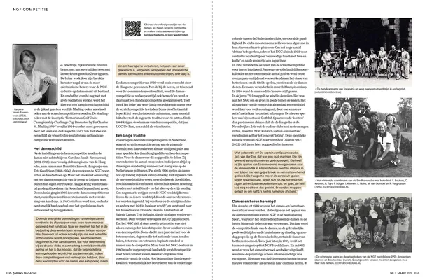 Historie NGF Competitie