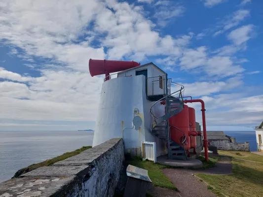 De misthoorn op Sumburgh Head