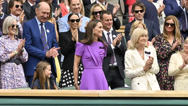 Prinses Kate verschijnt in prachtige outfit op Wimbledon 2024