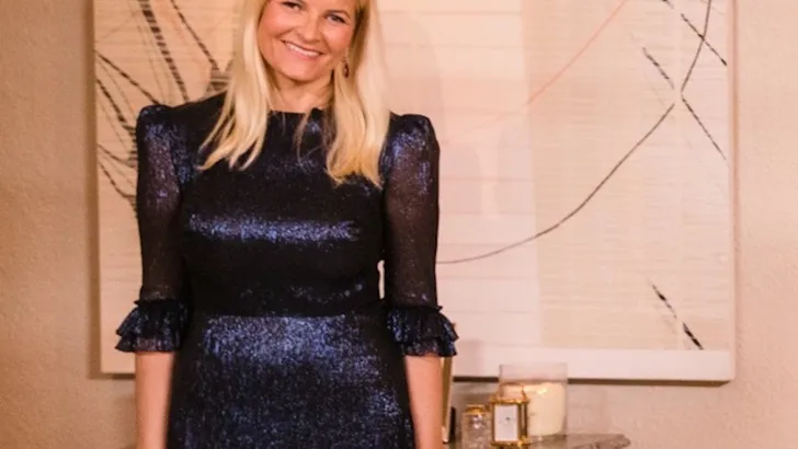 Mette-Marit op glam