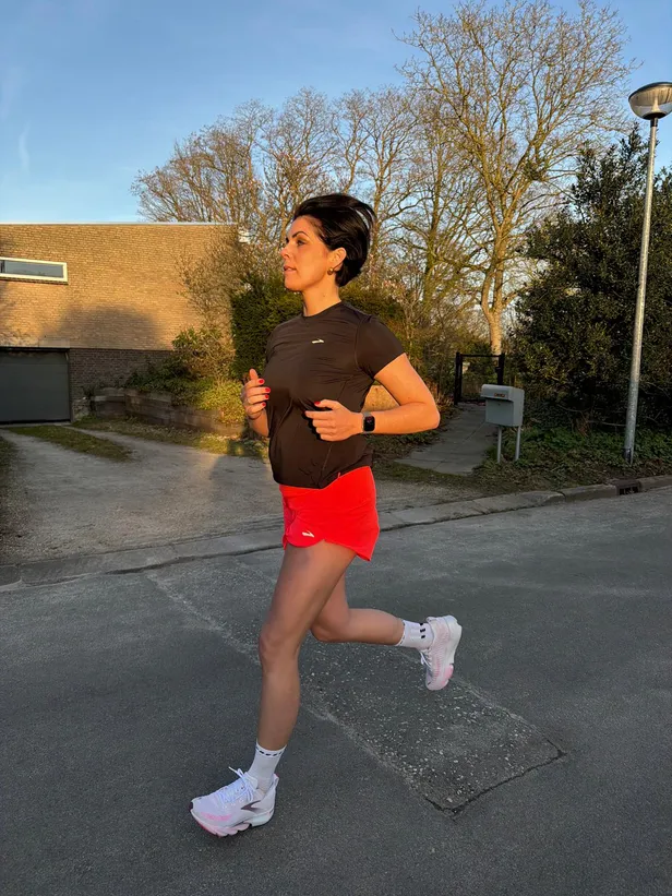 Heerlijk rennen in de zon