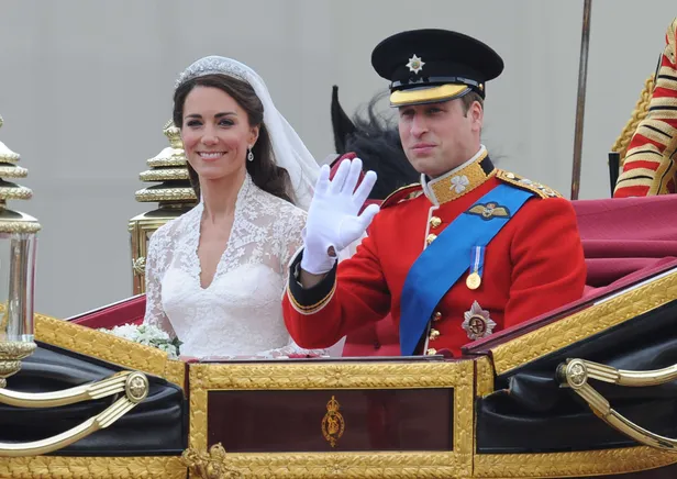 De bruiloft van prins William en prinses Kate in Westminster Abbey (Beeld: NL Beeld)