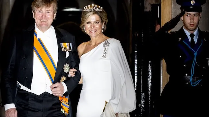 Máxima schittert in Stella McCartney