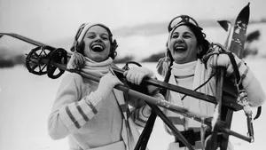skiën wintersport 1937