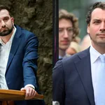 Stephan van Baarle en Thierry Baudet