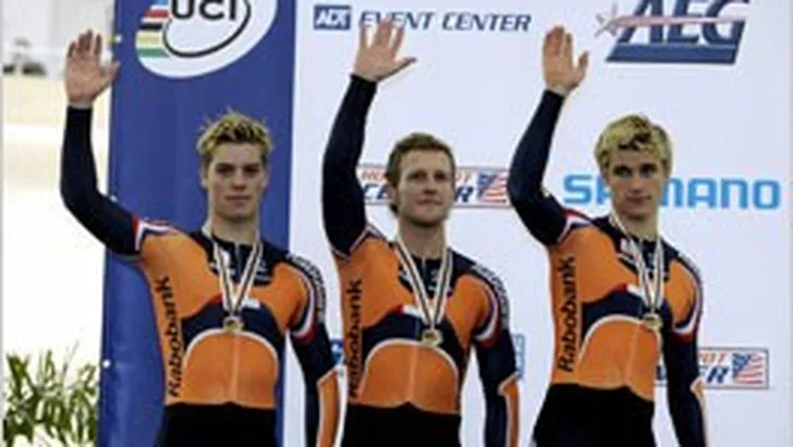 Goud voor Nederlandse teamsprinters