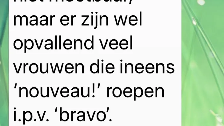 Victor Reinier roept Nouveau-lezeressen op
