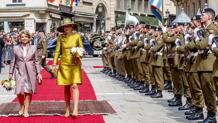 Máxima gaat op zonnig in Luxemburg
