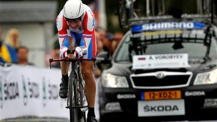 WK: Vorobyev klopt Dennis in beloftentijdrit