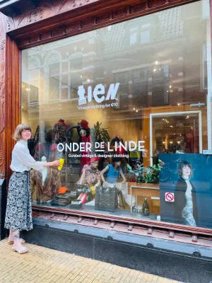 In Groningen heropent vintage winkel Onder de Linde vandaag de deuren op een gloednieuwe locatie.