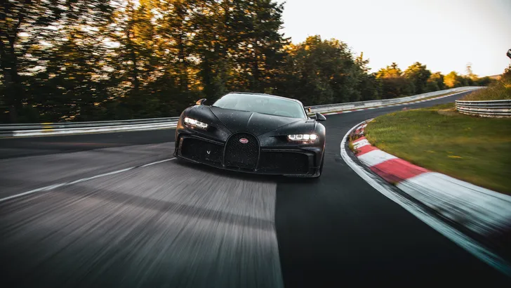 Bugatti Chiron Pur Sport Nordschleife