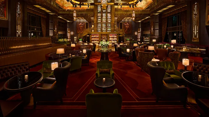 In deze Art Deco Gin-bar komen al je dromen uit