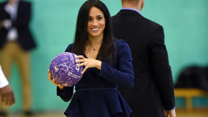 Harry en Meghan op sportief