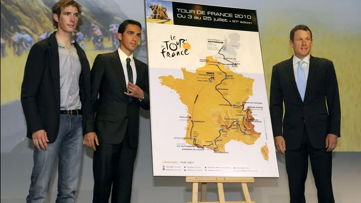 Etappeschema Tour 2010