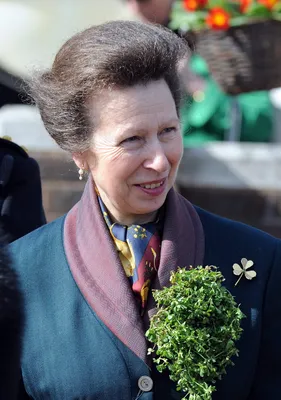 Princess Anne droeg de broche in 2002