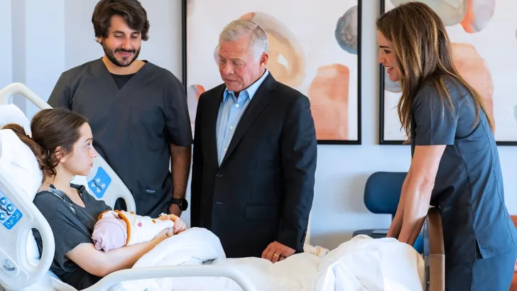 Prinses Iman van Jordanië is bevallen