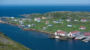 Foto van Battle Harbour op Battle Island, Canada.