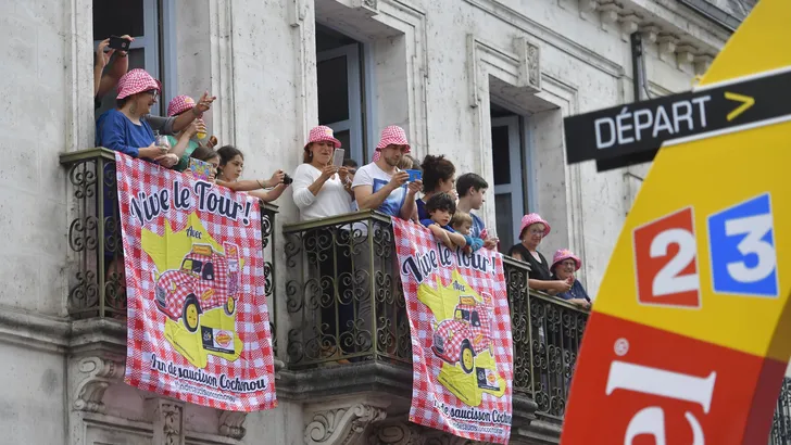 Tour de France: de mooiste kiekjes van etappe 10