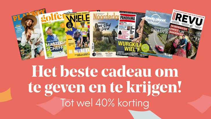 Cadeautip voor vaderdag: 6x Nieuwe Revu voor €15