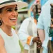 Meghan Markle stelt nieuwe podcast uit – Foto van Meghan Markle met witte hoed in Colombia, 2024.