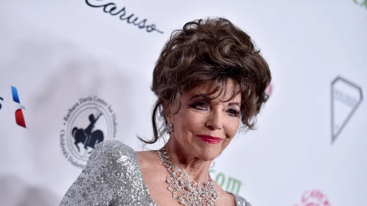 Joan Collins in gesprek over biopic