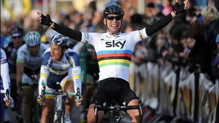 Cavendish in zetel naar zege in Kuurne