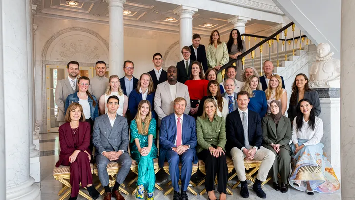 alle genodigden van de uitblinkerslunch