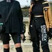 Koppel in stijlvolle sporty outfits.