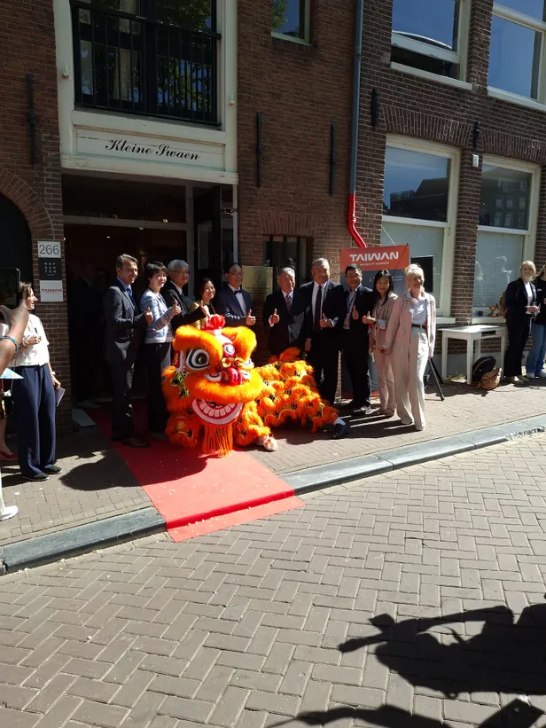 De opening van het Taiwan Tourist Information Center in Amsterdam