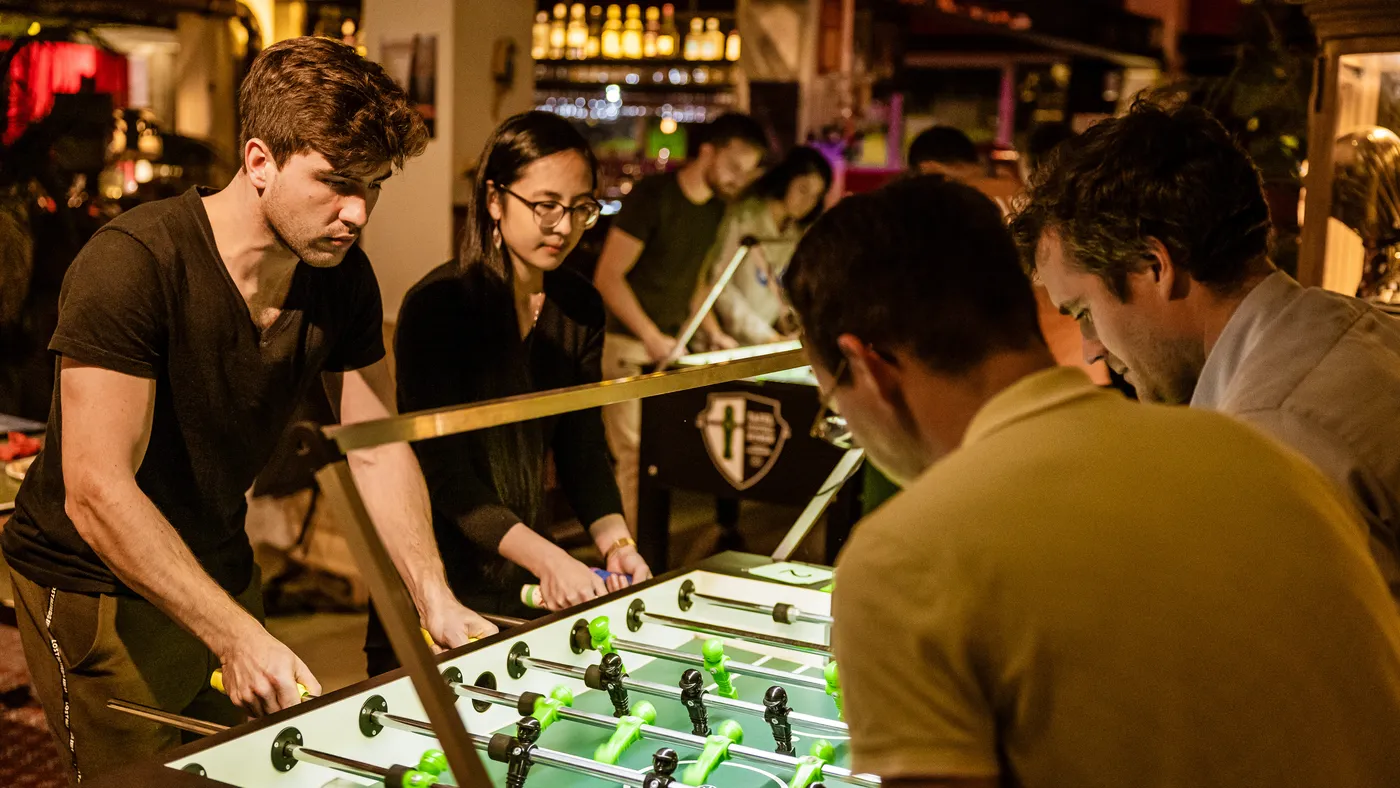 Hoe Thijs van Schijndel de 'fucking' beste tafelvoetballer ter wereld wil worden