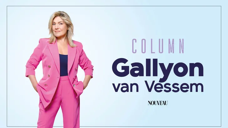 Gallyon van Vessem als columniste van Nouvau.