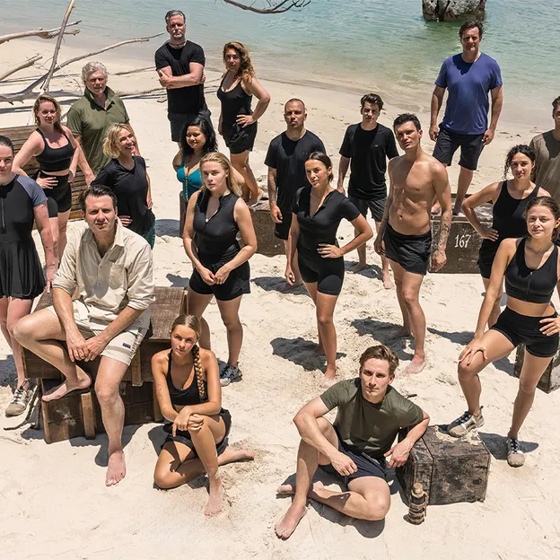 Persfoto van de vast van Expeditie Robinson 2025