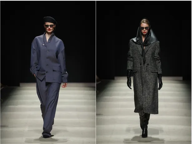 Edder tijdens Moscow Fashion Week