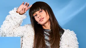 Denise Anna in een shoot voor Grazia's Health Issue