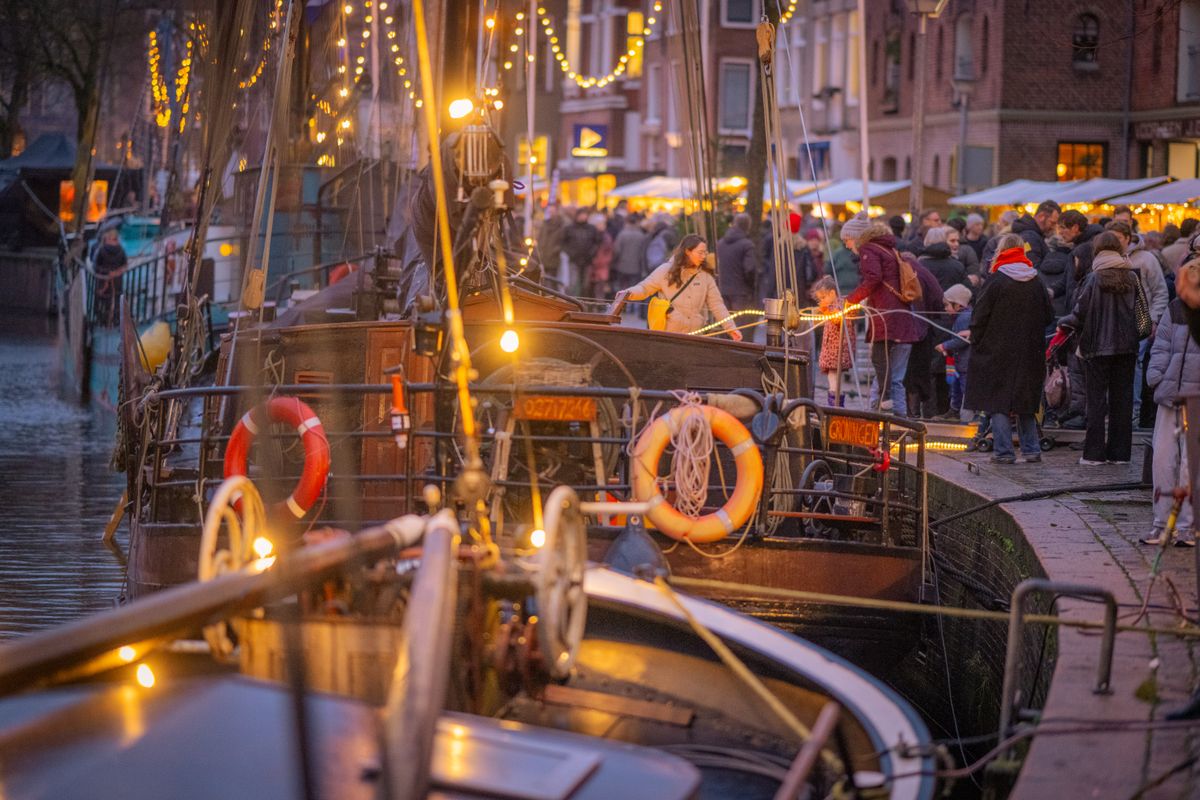 Duizenden lichtjes en eeuwenoude schepen: Groningen maakt zich op voor WinterWelVaart