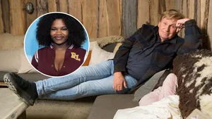 Kleindochter Emma en opa Henny Huisman