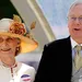 Foto van Richard en Birgitte, de Duke en Duchess of Gloucester.