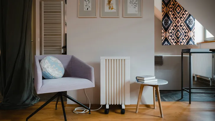 radiator in huis