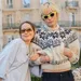 Twee vrienden in stijlvolle looks tijdens Paris fashion week.