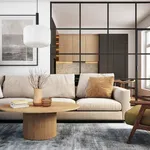 Modern living room interior - 3d render