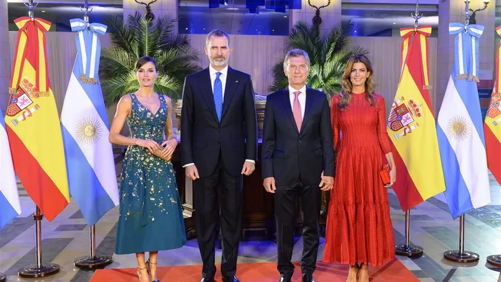 Best dressed: Letizia in Carolina Herrera
