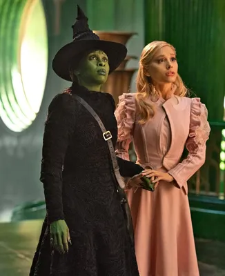 Elphaba en Glinda in Wicked