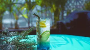 Cocktail blue Florida