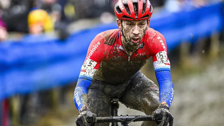 Cyclocross race in Baal X2O badkamers trophee 2024 men