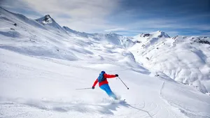 Skiën.