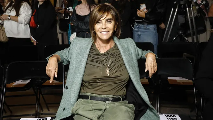  Carine Roitfeld attends the Rokh Womenswear 