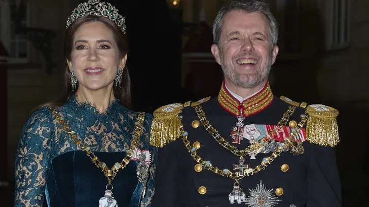 Frederik en Mary hosten hun eerste nieuwjaarsbanket als koningspaar